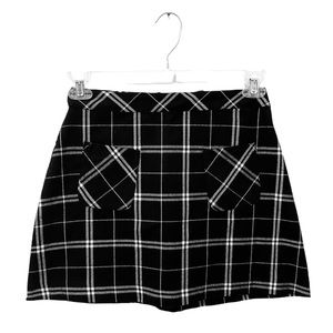 [H&M] NWT Checkered Woven Skirt